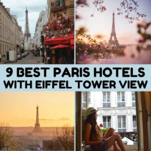 paris hotels with eiffel tower view