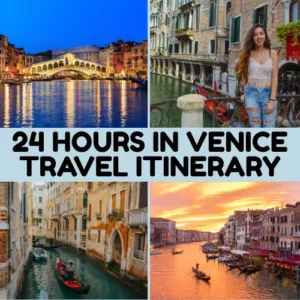 venice travel itinerary