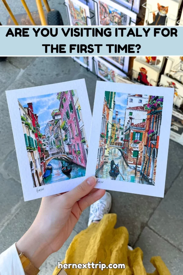 visiting italy for the first time